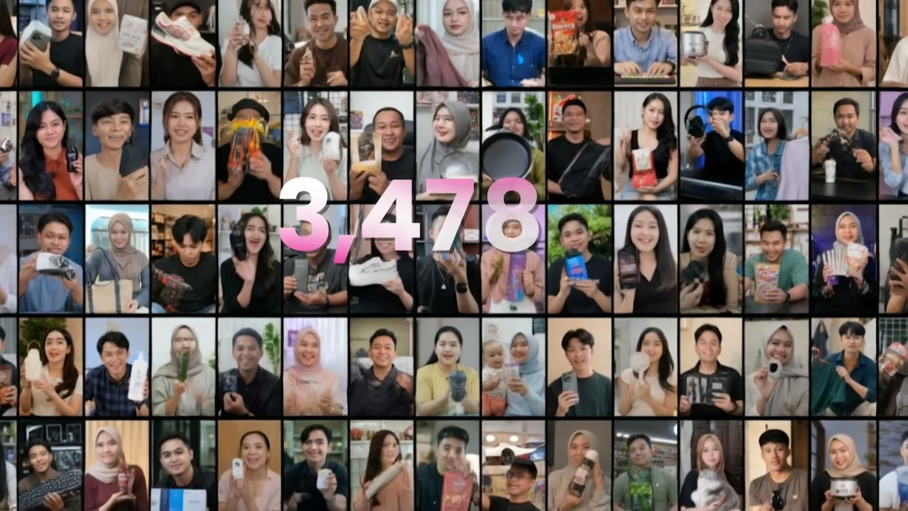 Creators across the Haluan Digital Network, spanning beauty, fashion, F&B, home living and electronics.